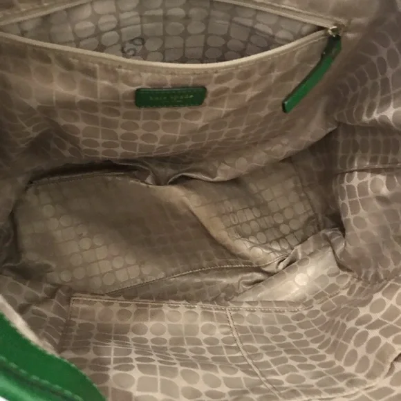 Kate Spade Green Leather Tote Bag - Picture 9 of 11
